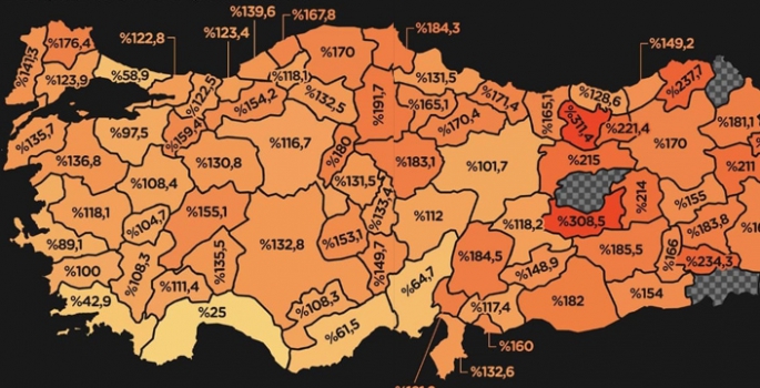 Deprem ve ekonomik kriz etkilerini sürdürüyor, Elazığ rekor kırdı!