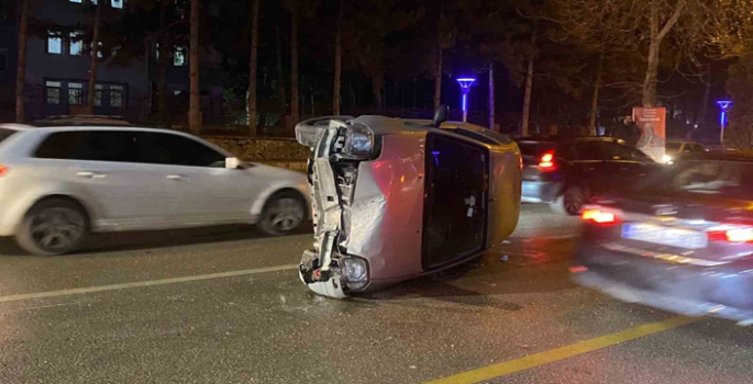 Elazığ’da trafik kazası: 3 yaralı