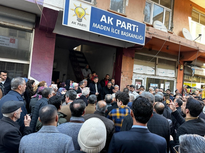 Milletvekili Nazırlı'ya Maden'de yoğun ilgi